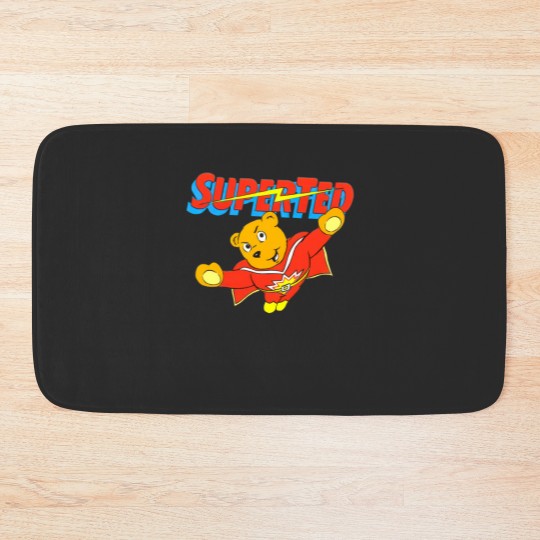 Discover Super Ted Bath Mats