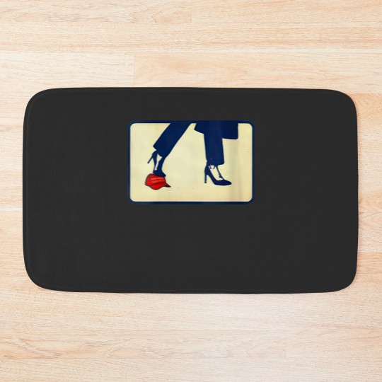 Discover Kamala High Heels Maga's Hat Funny Election Vote President - Kamala Harris - Bath Mats
