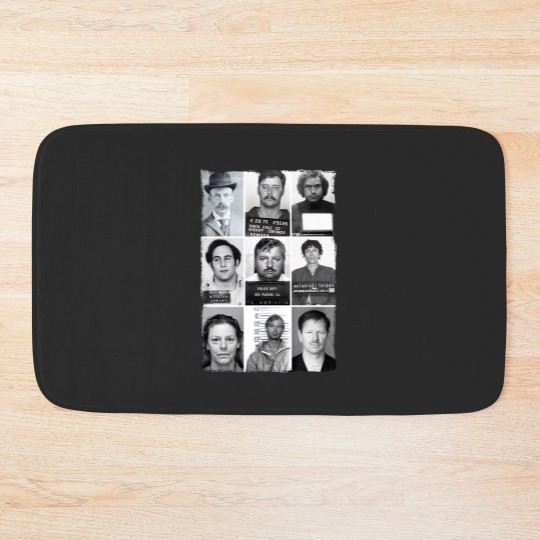 Discover Ted Bundy Bath Mats Unisex , American Serial Killer