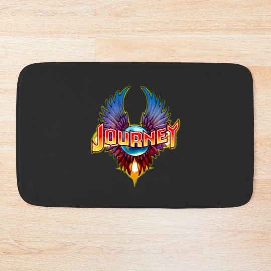 Discover Journey Infinity Wings Bath Mats Rock n Roll Band Vintage 1717 Bath Mats