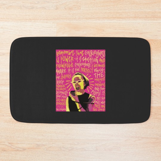 Discover Yuri Kochiyama Bath Mats