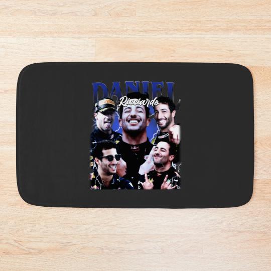 Discover Daniel Ricciardo Vintage Bath Mats, Gift For Woman and Man Unisex Bath Mats