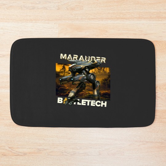Discover Battletech MechWarrior - Unleash the Mech Fury - Battletech - Bath Mats