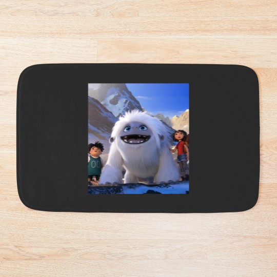 Discover Abominable A Magical Yeti - Abominable Snowman - Bath Mats