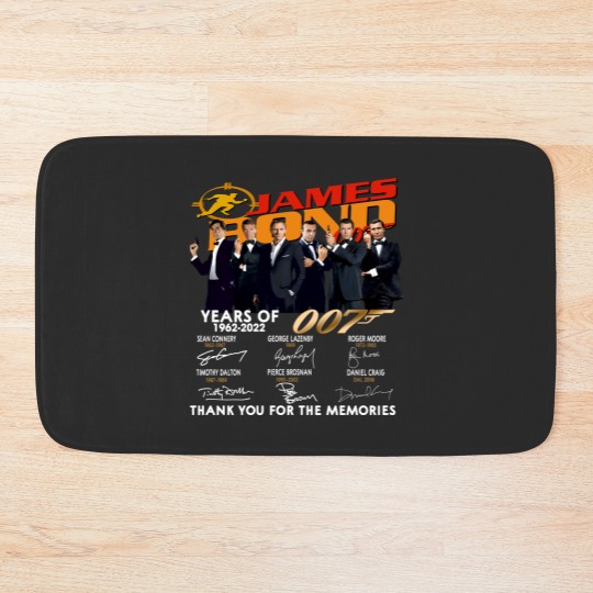 Discover James Bond 007 60th Anniversary Bath Mats