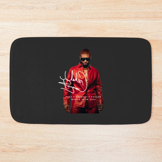 Discover Usher Bath Mat - Past Present Future Tour