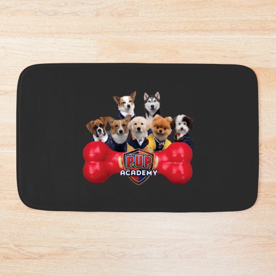 Discover Pup Academy Show Bath Mats