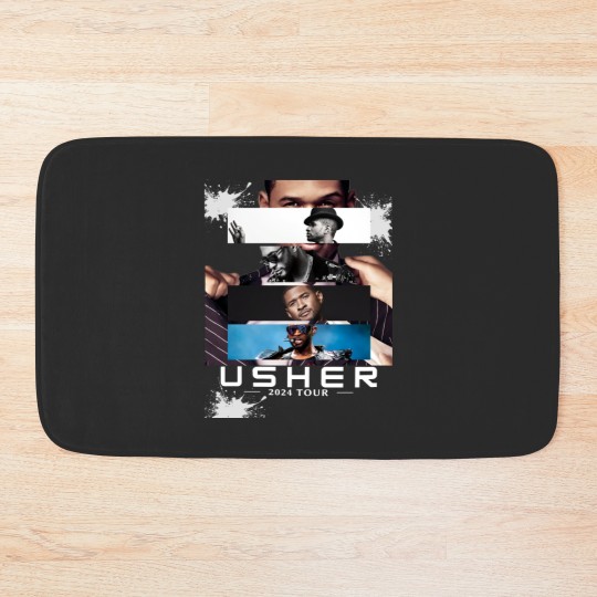 Discover Usher 2024 Tour Bath Mats
