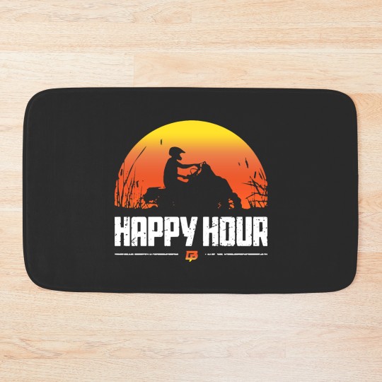 Discover Happy Hour Sunset Braydon Price MerchEEssential Bath Mats