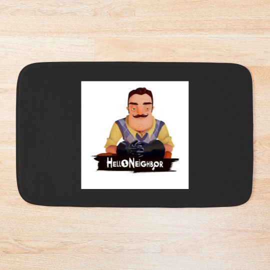 Discover Hello Neighbor Bath Mats