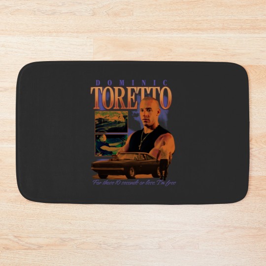 Discover Dominic Toretto Fast And Furious Bath Mats, Fast And Furious