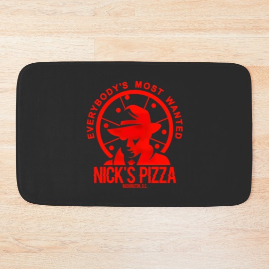 Discover Nick's Pizza Bath Mats