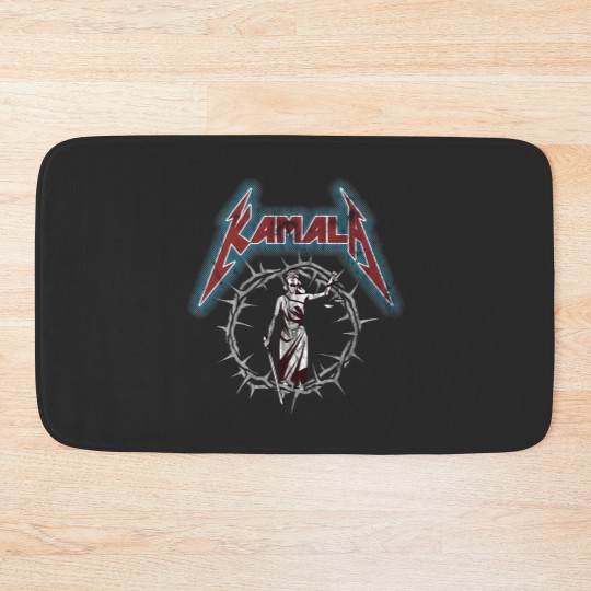 Discover Kamala Harris Rock Band Bath Mats