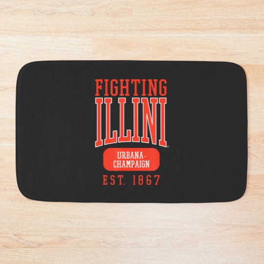 Discover 70 University Of Illinois Fighting Illini Founded Date Bath Mats Bath Mats