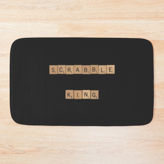 Discover Scrabble King Bath Mats