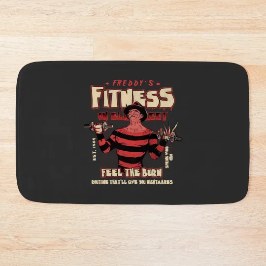 Discover Freddy Krueger Bath Mats, A Nightmare on Elm Street Bath Mats