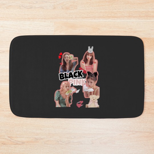 Discover Blackpink Cute Bath Mats, BornPink BlackPink Bath Mats