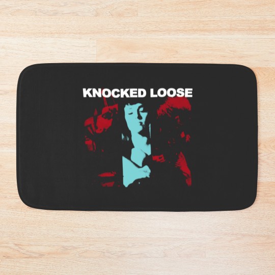 Discover Knocked Loose Merch Knocked Loose Happiness Bath Mats Bath Mats