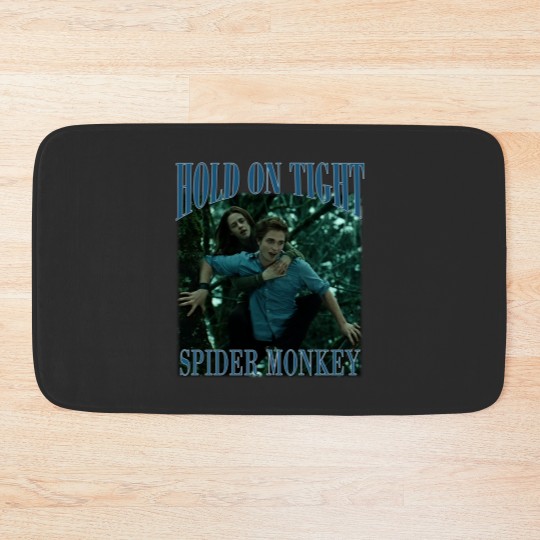Discover Hold on tight, spider monkey - Twilight - Bath Mats