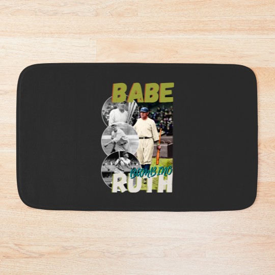 Discover Babe Ruth Vintage Bath Mat