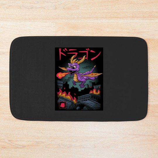 Discover Dragon Kaiju Bath Mat