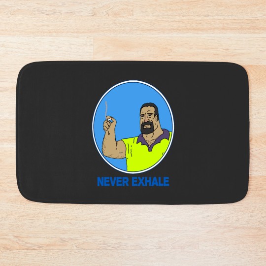 Discover Never Exhale Mike Nolan Big Lez Show Bath Mats