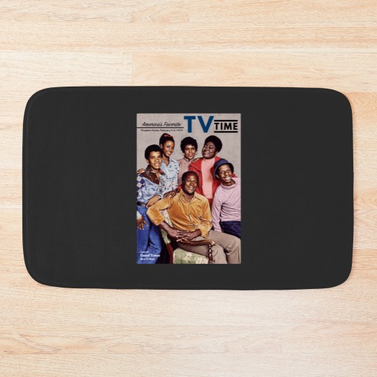 Discover Cast Of Good Times TV Time February 1974 Bath Mats