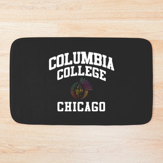 Discover Columbia College Chicago CCC Logo Bath Mats