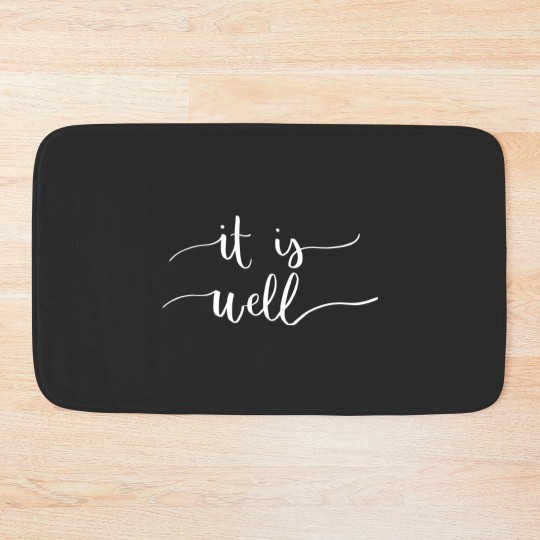 Discover It Is Well Bath Mats