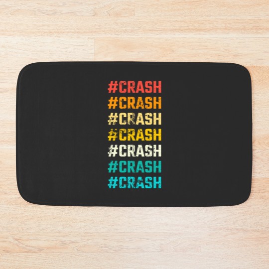 Discover Hashtag Crash Crash Bath Mats