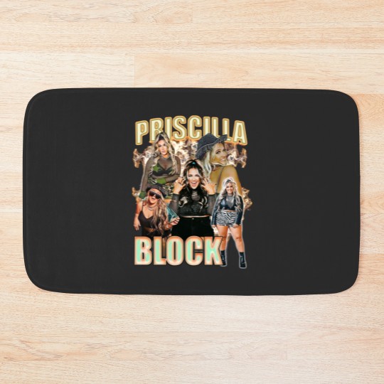 Discover Vintage Priscilla Block 90s Bath Mats