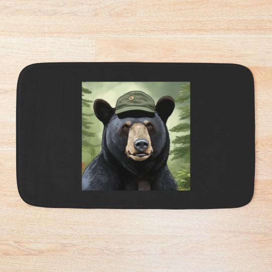 Discover Black Bear Bath Mats
