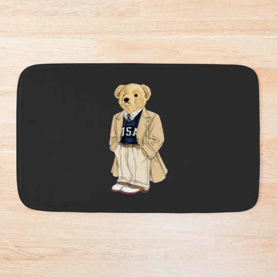 Discover Polo Fashion Bear Bath Mats
