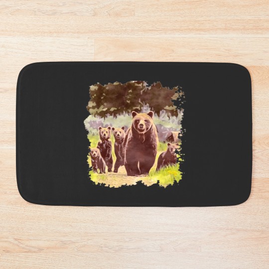 Discover Grizzly 399 And Quad Bath Mats