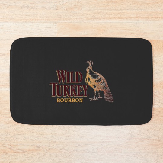 Discover Wild Turkey Logo Bath Mats