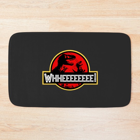 Discover Whheeeee! (Jurassic swingset) - Jurassic Park - Bath Mats