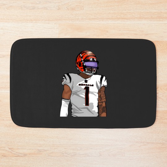 Discover Jamarr Chase Tattoo Bath Mats