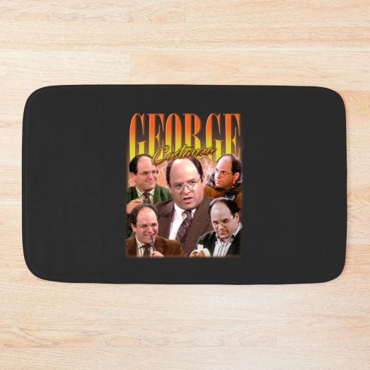 Discover GEORGE COSTANZA - Jason Alexander Bath Mats, George Costanza Bath Mats
