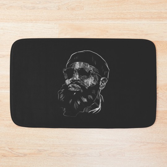 Discover Black Thought Bath Mats