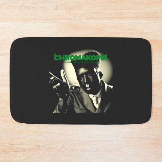 Discover Tyler the Creator Chromakopia Bath Mats, rap album merch, hip-hop fashion