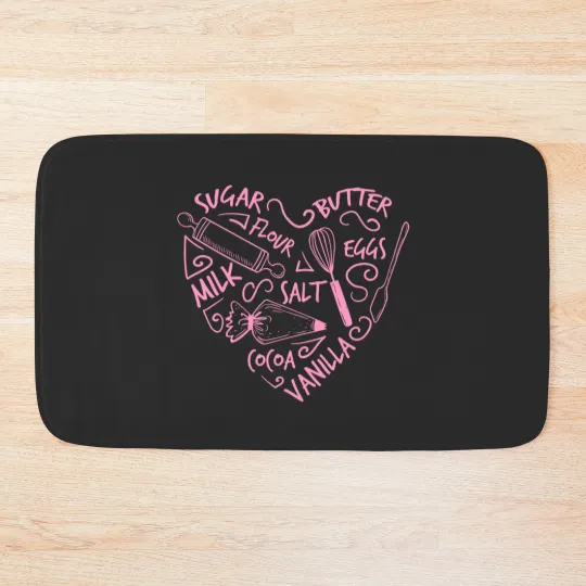 Discover Bakers Bath Mats Love Baking