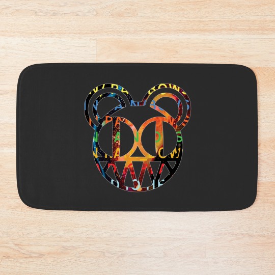 Discover RADIOHEADs music logo Bath Mats