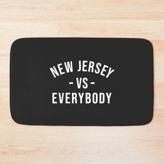 Discover New Jersey VS Everybody Jon Bon Jovi  Classic Bath Mats