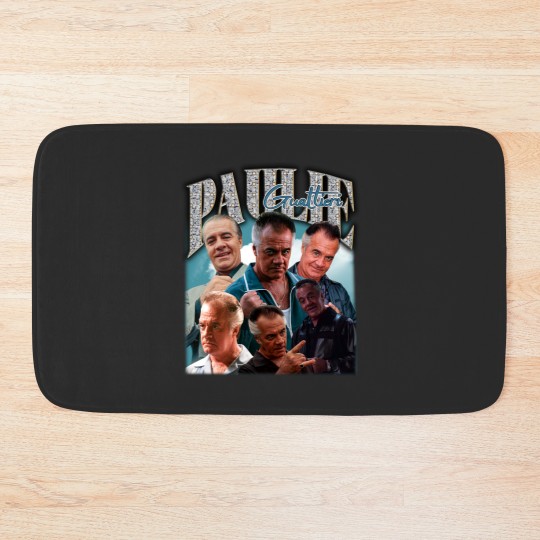 Discover Paulie Gualtieri Vintage Bath Mats, Paulie Gualtieri Fans Homage Bath Mats