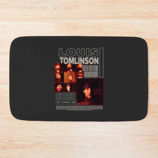 Discover Louis Tomlinson Vintage Bath Mats, Louis Tomlinson Faith