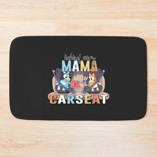 Discover BlueyDad Mama Car Seat Bath Mat