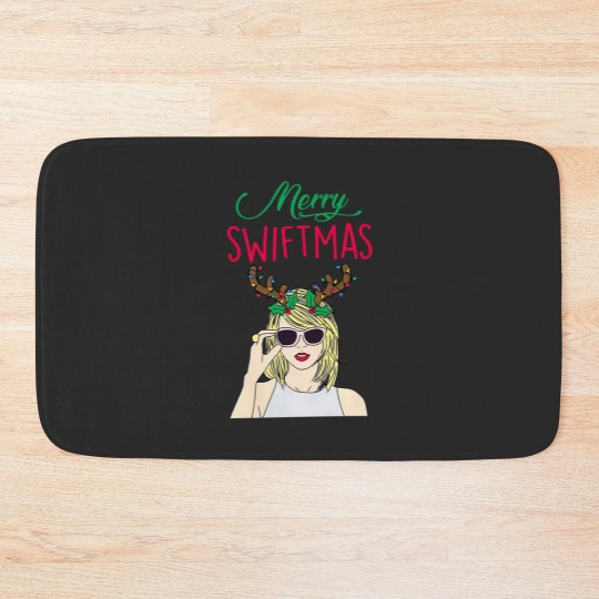Discover Have A Merry Swiftmas Bath Mats, Merry Swiftmas