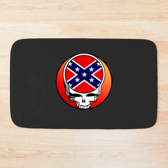 Discover Grateful Steal Your Face Logo Deadhead Facesymbol skull rock Music Bath Mats