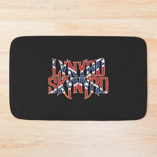 Discover Lynyrd Skynyrd Bath Mats - Vintage Rock Music - Bath Mats