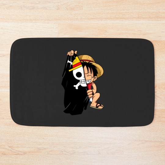 Discover One Piece Anime Bath Mats, Anime One Piece Saying Bath Mats